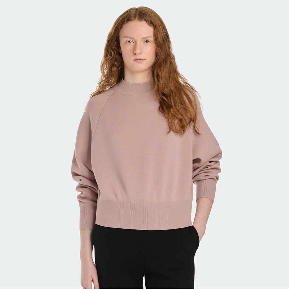 CANADA GOOSE Holton Mockneck - Rose Blush $525 NWT SZ XL Turtleneck Sweater